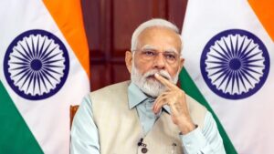 PM Modi congratulates Nitish, saying, NDA government will not leave any stone unturned for the development of Bihar.