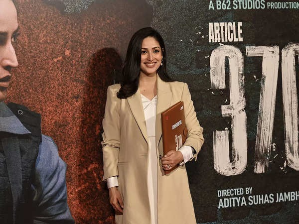 'Article 370' film review Yami Gautam directs this exposition on the government's Kashmir policy.