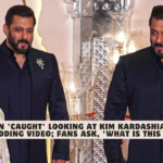 Salman Khan 'caught' looking at Kim Kardashian in unseen Ambani wedding video; fans ask, 'What is this attitude...'