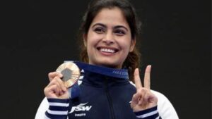 Olympic Games, Manu Bhaker makes history in Paris.