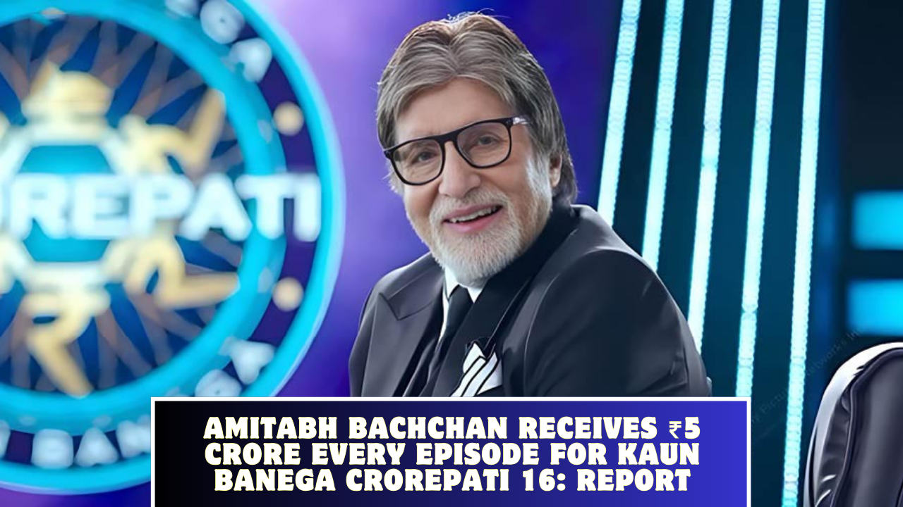 Amitabh Bachchan receives ₹5 crore every episode for Kaun Banega Crorepati 16: Report